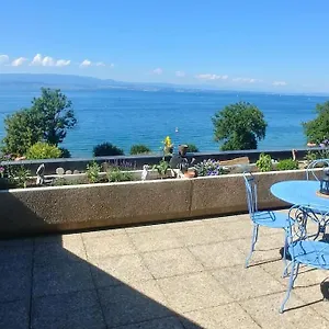 Lakefront. Pieds Dans L'eau. View&direct Access To The Lake. Anthy-sur-Leman